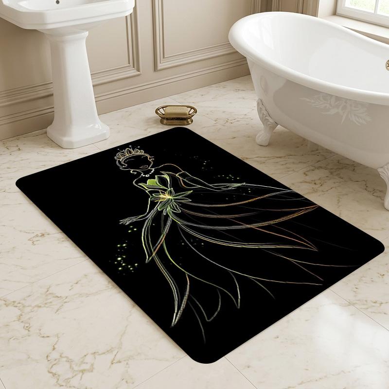 Princess Dress Living Room Nonslip Area Rug Soft Carpet For Bedroom Game Playroom Sofa Office Home Decor Doormat Christmas Gift C922205