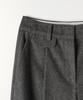Tudument Wool One-Tuck Wide Slacks Charcoal