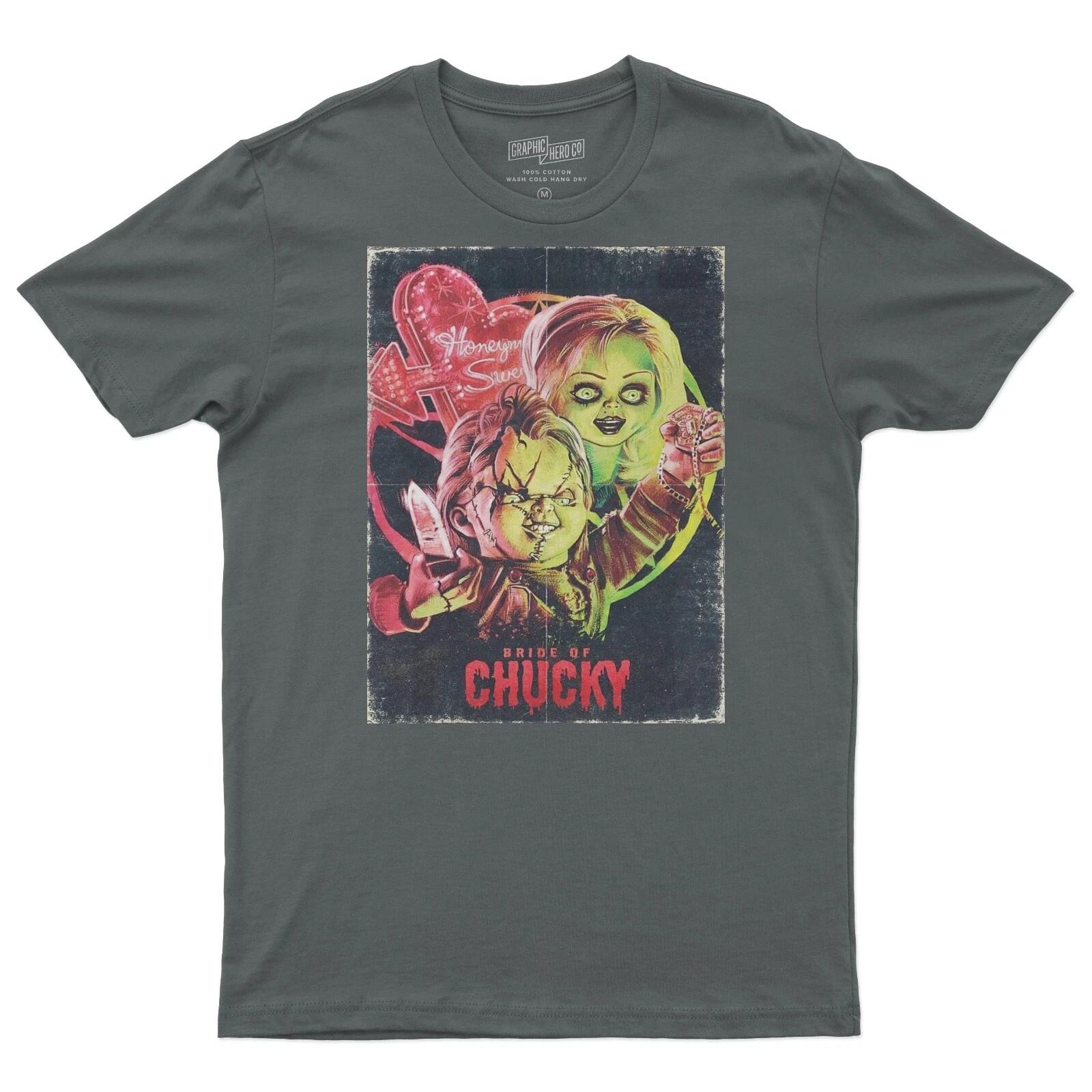 

Funny Film Movie Retro Horror Birthday Halloween T Shirt For Chucky Fans 3XL