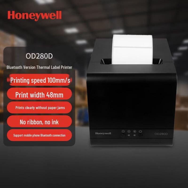 Honeywell OD280D Bluetooth Thermal Label Receipt Printer CN plug (adapter included)