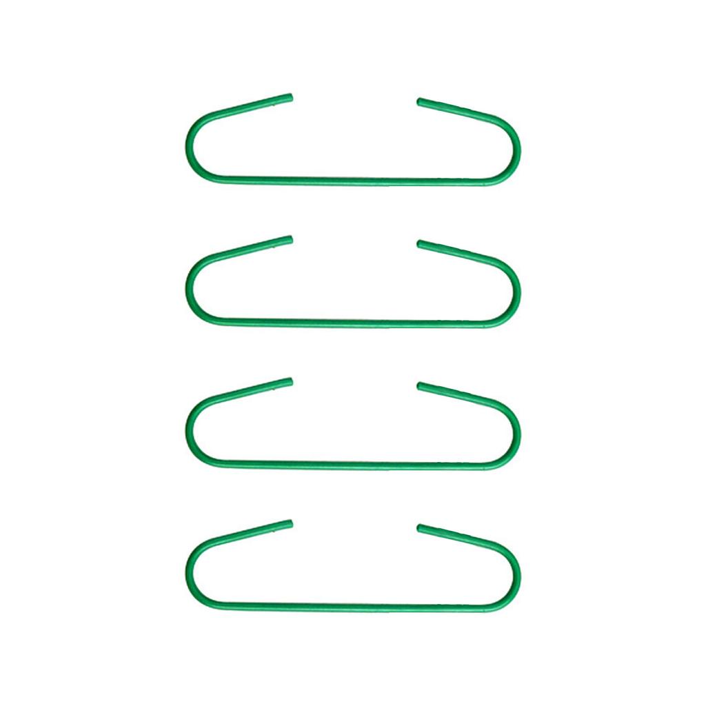 100pcs Christmas Ornament Hooks Metal C-Shaped Hook Holder Christmas Tree Ball Pendant Hanging Decoration for New Year