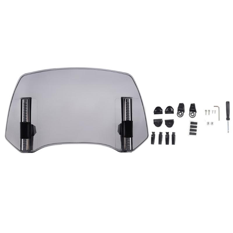 Foldable Motorcycle Windscreen for Bikers Travel Friendly Easy Carry Windshield