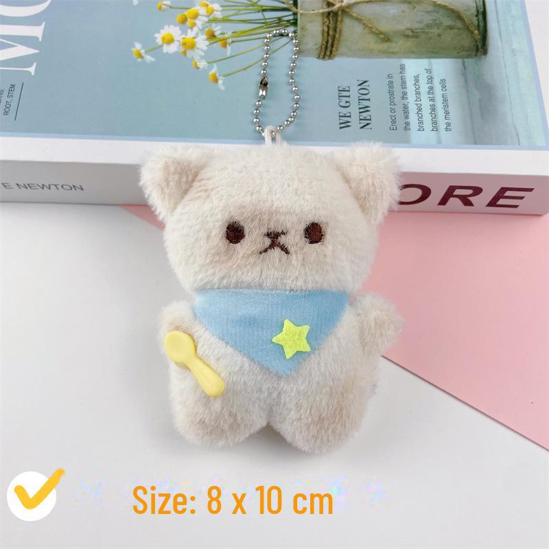 Zhizhijiao Cute Bear Doll Pendant for School Bags