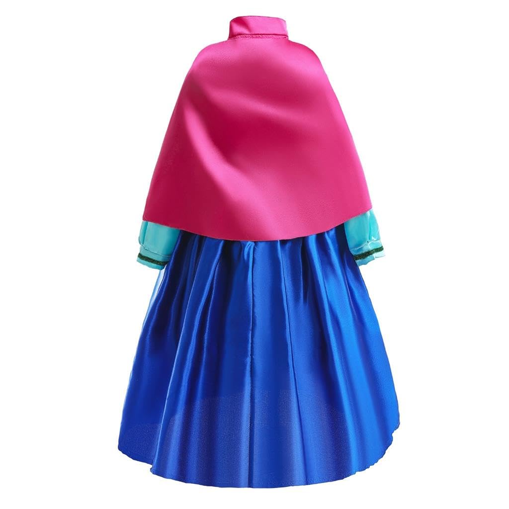 Dressy Daisy Schneeprinzessin Schwester Perfekt für und Kostüm für Mädchen ab 5 Jahren, Geburtstage, Halloween, Partys, Kleid,