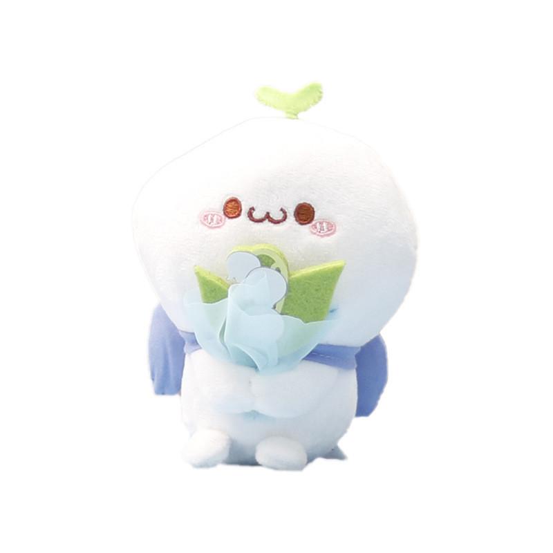 Budding Plush Pop Keychain Animal Bear Duck Pig Doll Pendant Gift Decoration
