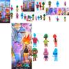Crazy Element City Sammelfiguren-Set mit 6 PVC-Anime-Modellen