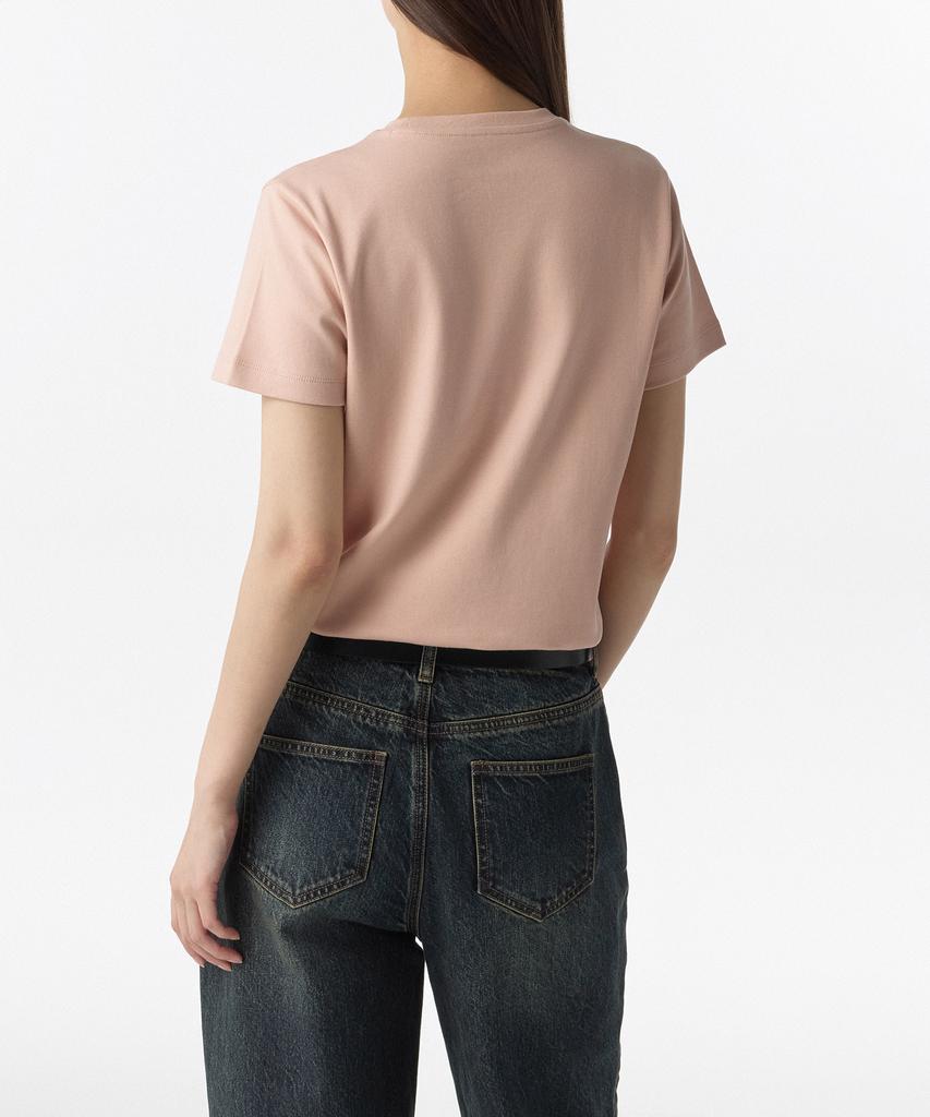 MUSINSA STANDARD WOMAN Women'S Basic Crew Neck T-Shirt [Peach]