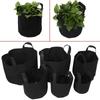 1/2/3/5/7/10 Gallon Black Plants Growing Bag Vegetable Flower Aeration Planting Pot Container PH