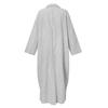 Shirt Dress Striped Single Breasted Summer Loose-fitting Long Dress for Banquet