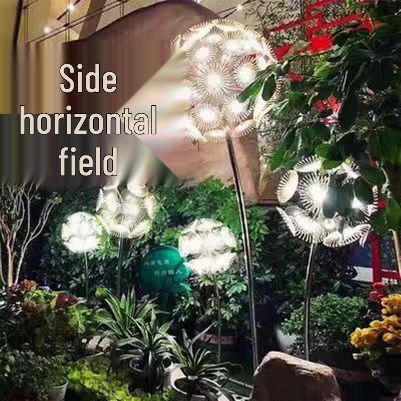LED Simulated Dandelion Outdoor Landscape Ground Light