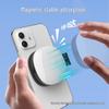 Magnetic Selfie Fill Light with Portable Makeup Mirror and Foldable LED for Photography