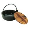 Industry Irori Nabe 27cm Cast Iron China QIL01027 Black 4.5L