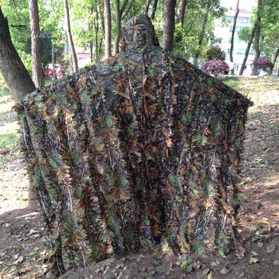 Pro střelbu Lovecké oblečení 3D Sniper Coat z javorového listu Bionická maskovací bunda