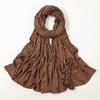 Premium Jersey Hijab Scarf For Muslim Women Turban Femme Africaine Hijabs For Woman Head Wrap Hoofddoek Headscarf Ramadan