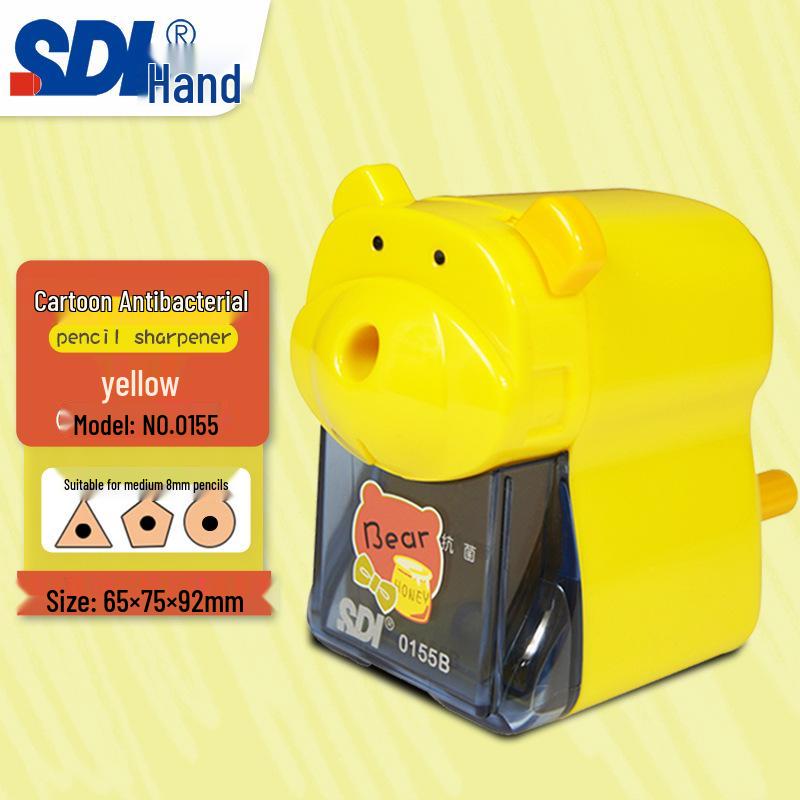 SDI Hand-Crank Pencil Sharpener 0152 - Student Back-to-School Gift