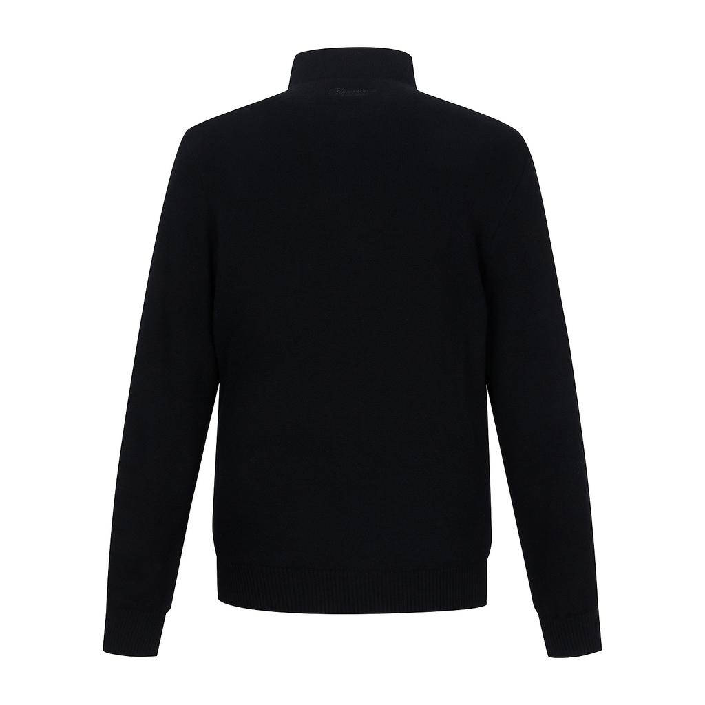 SUPERIOR Men'S Woven Windproof Sweater Black (Im0Drd40139)