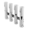 Fishing Boat Rod Holder Stainless Steel Waterproofing 4 Link Tube Fishing Rod Holder for Trucks Kayaks