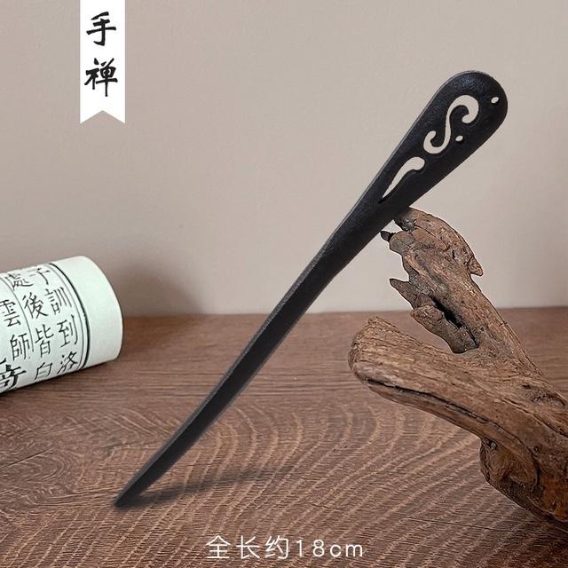 AISHG Retro Hair Clips Pins Women Wood Hair Sticks Natural Chopstick Shaped Hairpin Classic Ethnic Girl Hair Accessories Jewelry