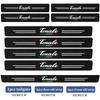 JCYEV1 Car Carbon Fiber Threshold Protective Film Anti Scratch Waterproof Car Stickers Decoration For Alfa Romeo Tonale Car Accessorie