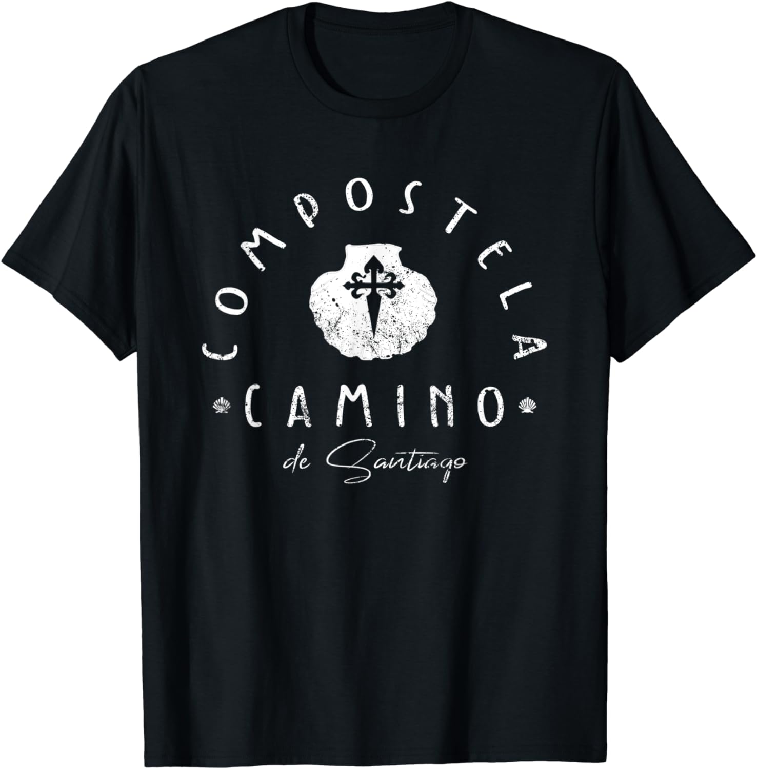 Футболка Camino De Santiago Compostela Испания S разноцветный