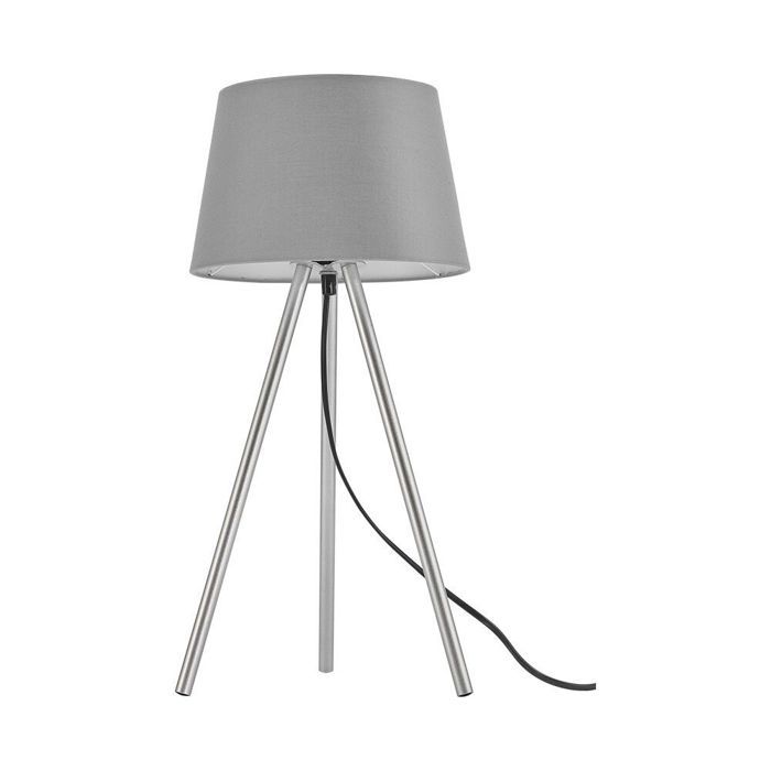 Lampe de table décorative 1xE27 23W IP20 – Gris