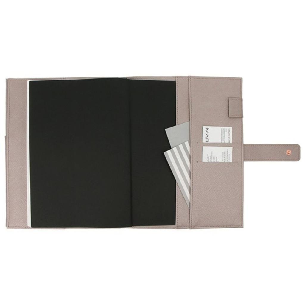 EDiT Planner One Page Per Weekly Vertical A5 Pedile Shiny Beige Cover, Day, Layout, Size, Silhouette, Multi-functional, Marks,