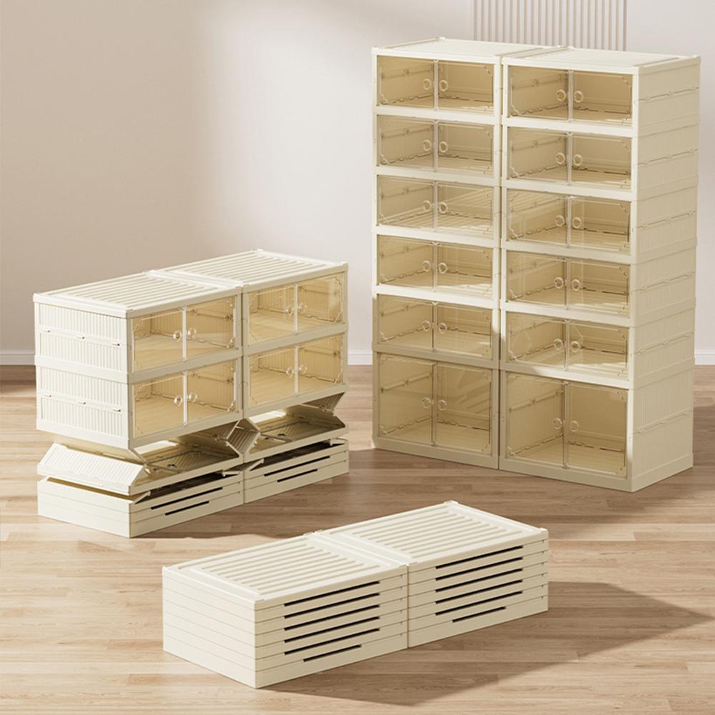 Multiple Layers Shoe Organizer Shoe Rack Organizer Foldable Space Saving Rack For Wall Corner Stackable Shelf Saving Cabinet