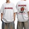 Negroni Lovers Funny Gifts Meme T Shirt Men Women Oversized 100% Cotton Short Sleeve Summer Print Unisex Plus Sizetops