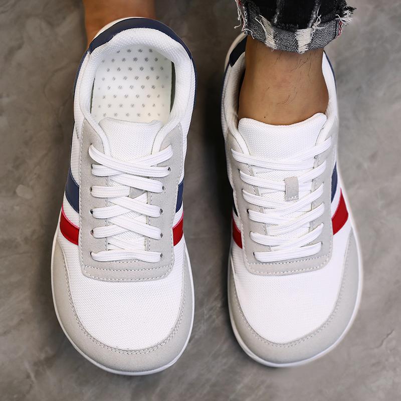 Fashion Wide Shoes Anti Slip Lightweight Breathable Running Shoes Minimalist Barefoot Cross Training Shoe Anti Slip Toe Walking Shoes