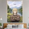 Hot Anime 2026 Vvinland Sagas Flags Wall Hanging Background Art Banner For Bedroom Home Outdoor Decor