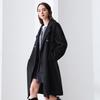 Betu Women's Winter Lapel 100% Wool Double-Faced Coat