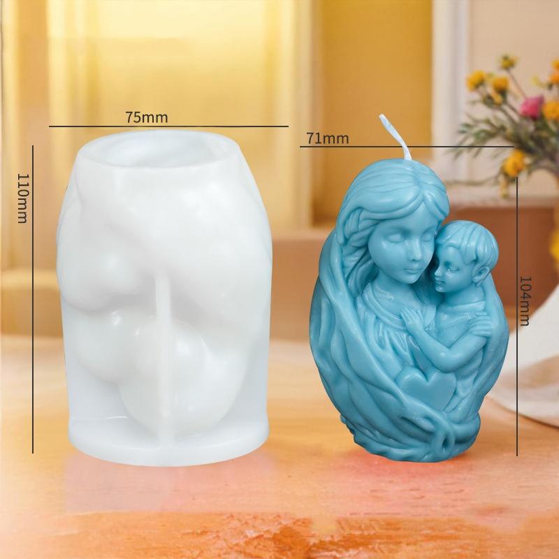 Candle Mold Aroma Soap Mold Silicone Mold Silicone For Crafting Enthusiasts Home Decor Mother'S Day
