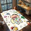 Shinchan anime character Carpet for Living Room Bedroom Home Decor Cool Movie Mat Play Floor Mat
