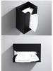 Universal Black Wall-Mounted Kitchen & Bathroom Paper Towel Dispenser Stand