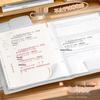 Large Capacity Test Paper Storage Bag with Transparent Insert Pages for Students
