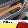 4 Piece Car Window Glass Lift Button Switch Cover Trim Door Armrest Panel Automotive Supplies Black For Mazda CX-60  LHD-M53