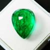 Natural Emerald   7.4 Ct Colombian Pear Cut Green Emerald Loose Gemstone