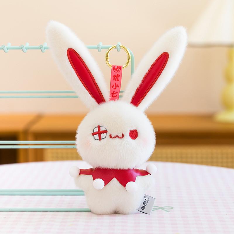 Cute Bunny Plush Backpack With Cartoon Design For Kids And Teens