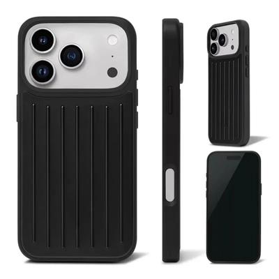 Prémiové hliníkové pouzdro na telefon pro box RIMOWA Pro iPhone 17 Pro Max 16 15 14 13 3D vlnitý proužek Zavazadla Zvýšené Ochrana proti pádu Kryt