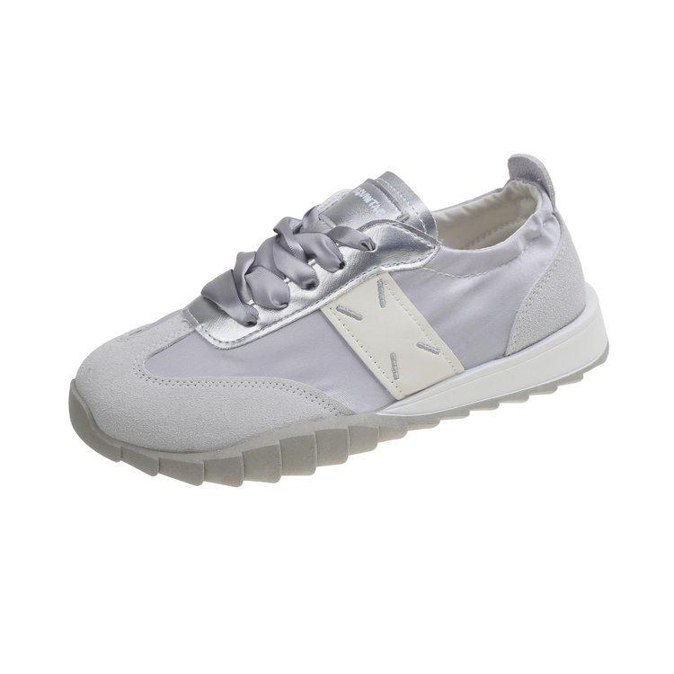 Dexun shoes ballet soft sole splicing satin surface versatile sports Forrest Gump casual shoes women's summer single shoes