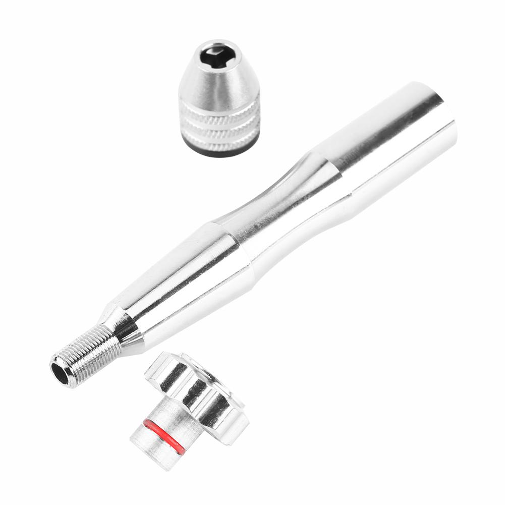 Silver Color 0.3mm3.6mm Grasp Range Chuck Hand Twist Drill With 25HHS Drill Bits Wood Drilling