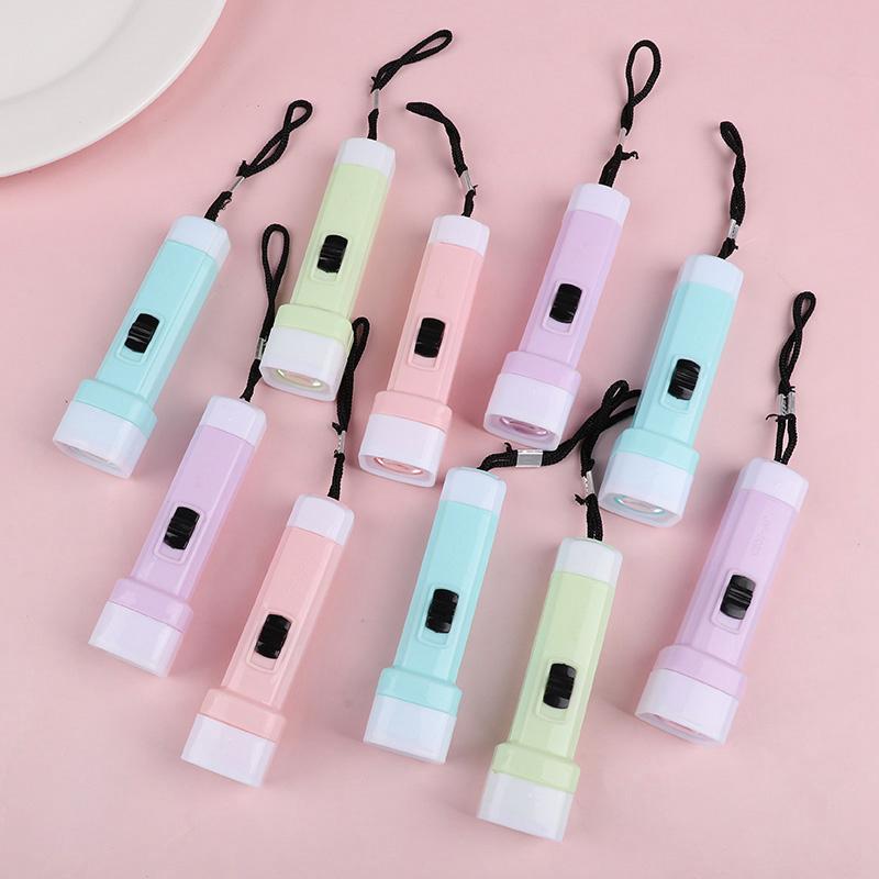 12Pcs LED Mini Flashlight Kids Birthday Party Favors Goodie Pinata Filler Toy Wedding Guests Gift Halloween Christmas Decoration