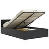 VidaXL Bed Frames with Hydraulic Storage Black Faux Leather 140x200 Cm