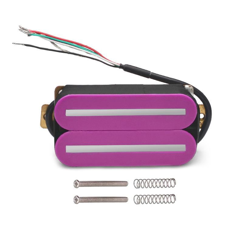 1 Set Guitar Diy Accessories Super Power Electric Guitar Hot Dual Rails Pickup Humbucker Pickup