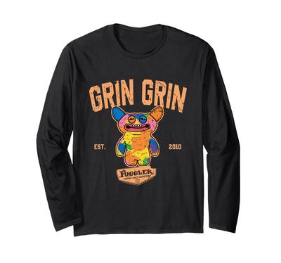 Fagler Grin Grin College Sports Long Sleeve T-Shirt