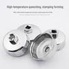 Steel Cartridge Oil Filter Wrench - Auto Repair Cap Tool