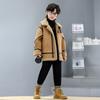 Boys' Fleece-Lined Jackets for Fall/Winter: Children's Thickened Faux Lambswool Jackets
