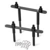 YEAHRUN RC Car Body Post Mounts Metal Alloy Front and Rear Shell Column for Axial SCX10 II 90046 1/10 RC Crawler Car Parts