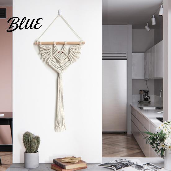 Hanging Planter Gothic Plant Holder Pot Stylish Tapestry Succulent Bat Woven Design Air Home Decor