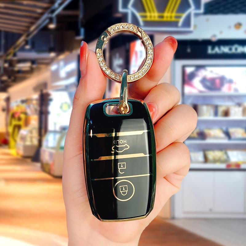 K3/K4/K5/KX3/KX5/Sportage/Sorento Yipao Key Case – Full Coverage Smart Car Key Shell